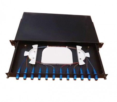 12 Port Fiber Optic Patch Panel