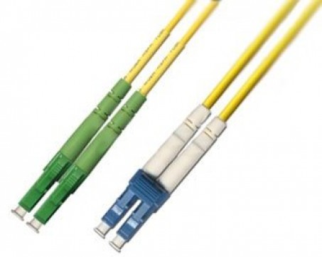 LC UPC – LC APC Singlemode Fiber Patch Cord