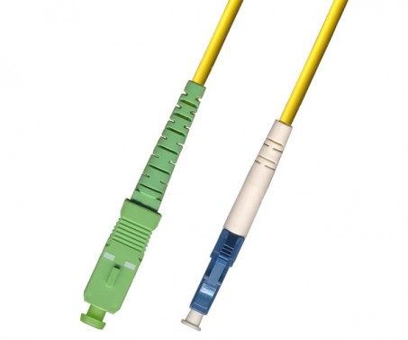 SC APC – LC UPC Singlemode Fiber Patch Cord