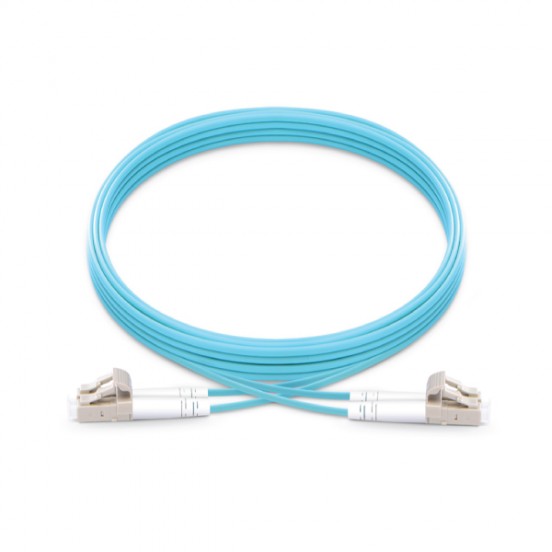 LCLC OM3 Multimode Fiber Optic Patch Cord