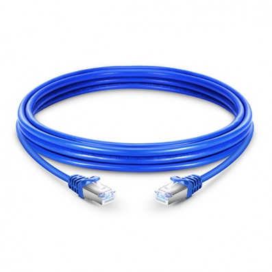 CAT.6 STP Patch Cord Blue -- 10 Mtr