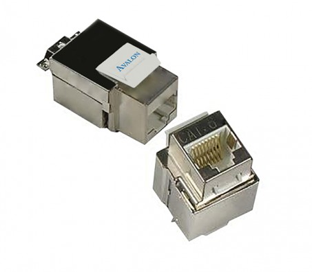 CAT.6 90 Degree STP Keystone Jack