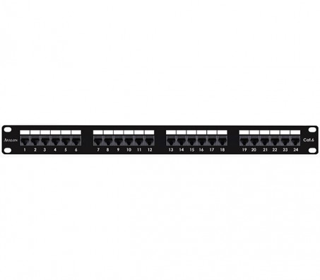CAT.6 Unshielded 24 Port Patch Panels