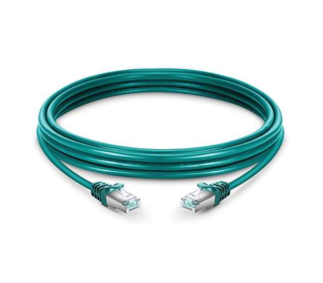 CAT.6 STP Patch Cord Green 2 Mtr