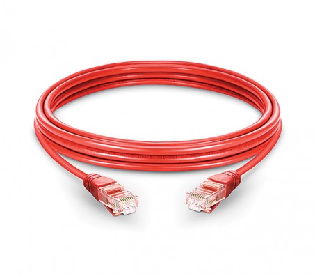 CAT.6 UTP Patch Cord Red - 3 Mtr